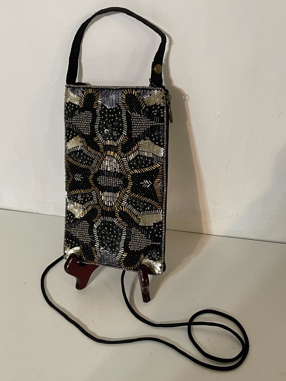 Beaded “Club” Bag NWT